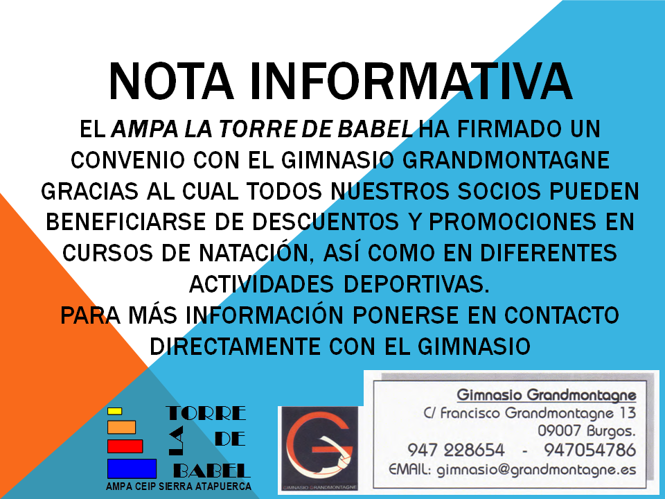 Promoción Gimnasio
