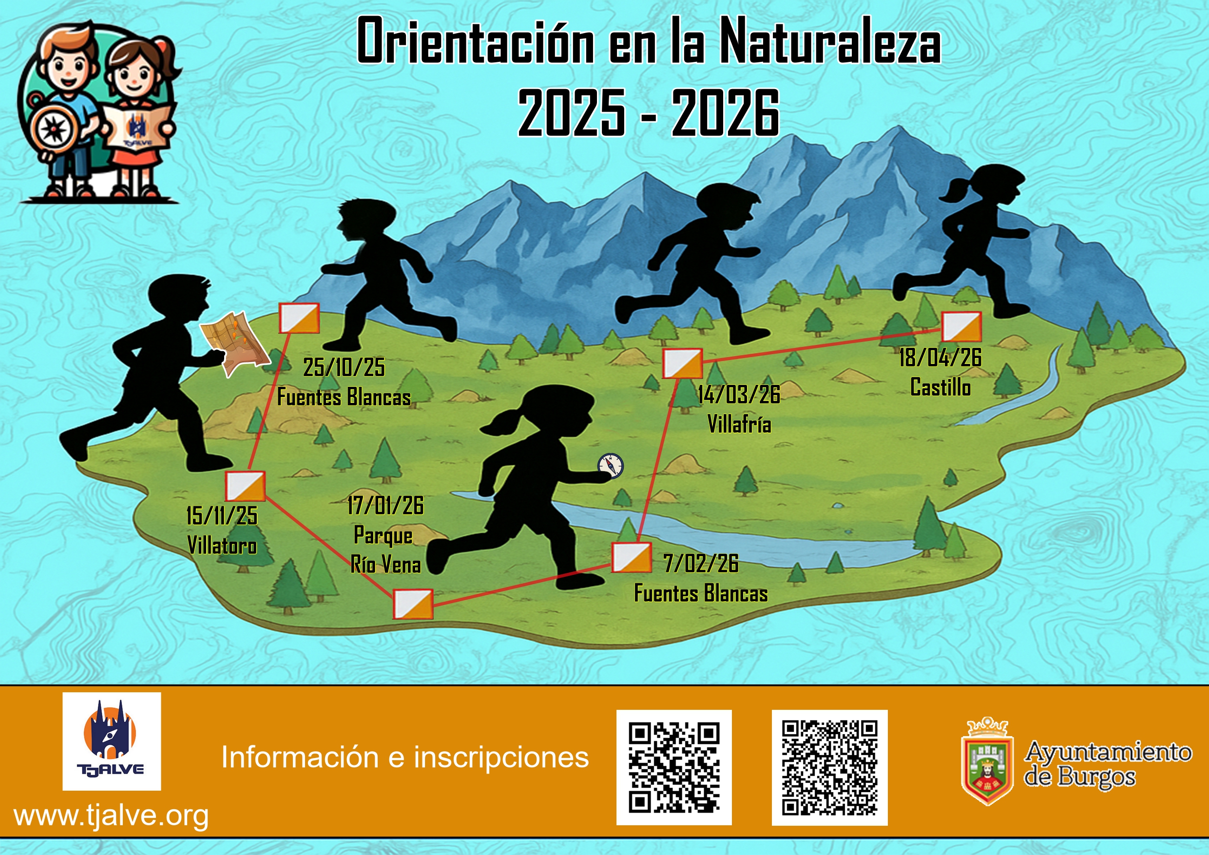 Cartel fechas Orientacion_en_la_Naturaleza_2025_2026 Cartel fechas Orientacion_en_la_Naturaleza_2025_2026